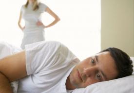 Η κατάθλιψη επηρεάζει τους άντρες και στην κρεβατοκάμαρα
