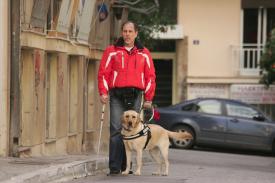 Σχολή σκύλων-οδηγών τυφλών, κατηγορεί το υπουργείο για ρατσισμό