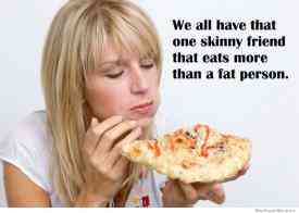 Γιατί μερικοί άνθρωποι δεν παχαίνουν όσο και να φάνε;