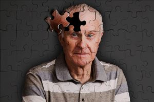 άντρας που έχει Αλτσχάιμερ