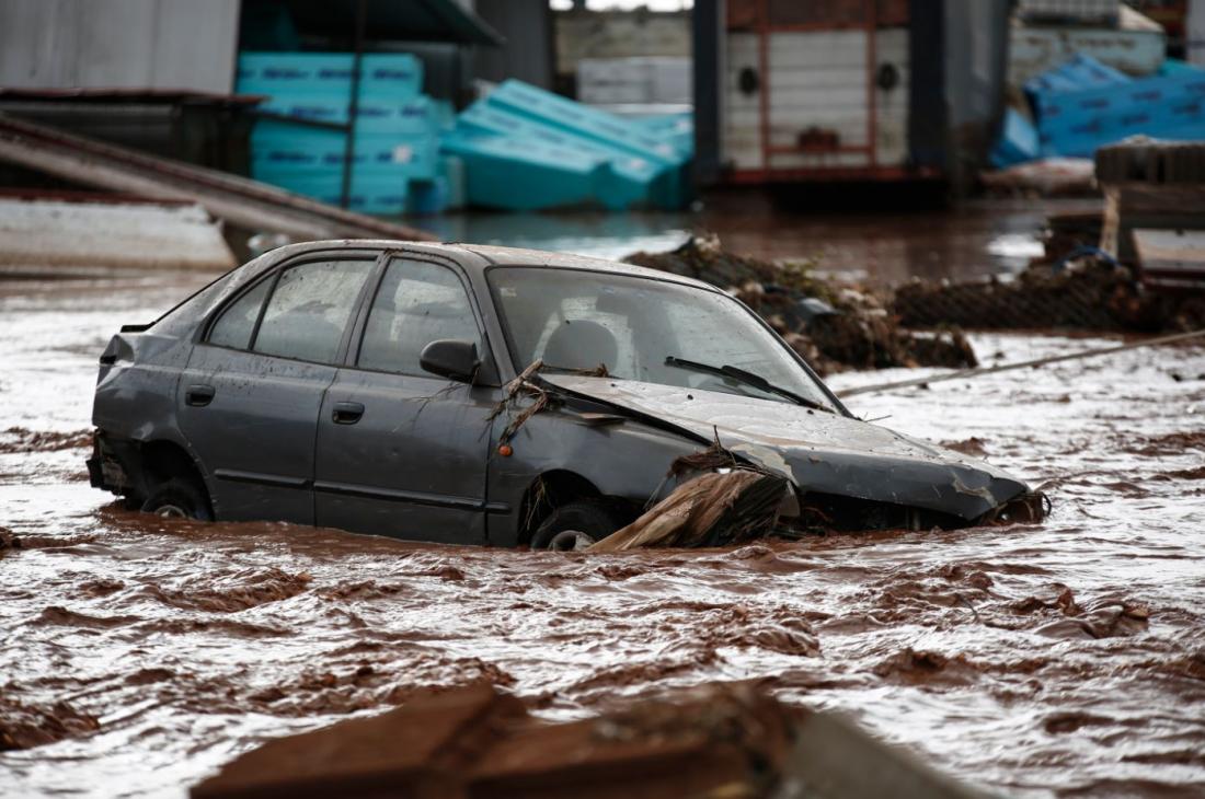 Άνοδος των θυμάτων από πλημμύρες στην Ελλάδα