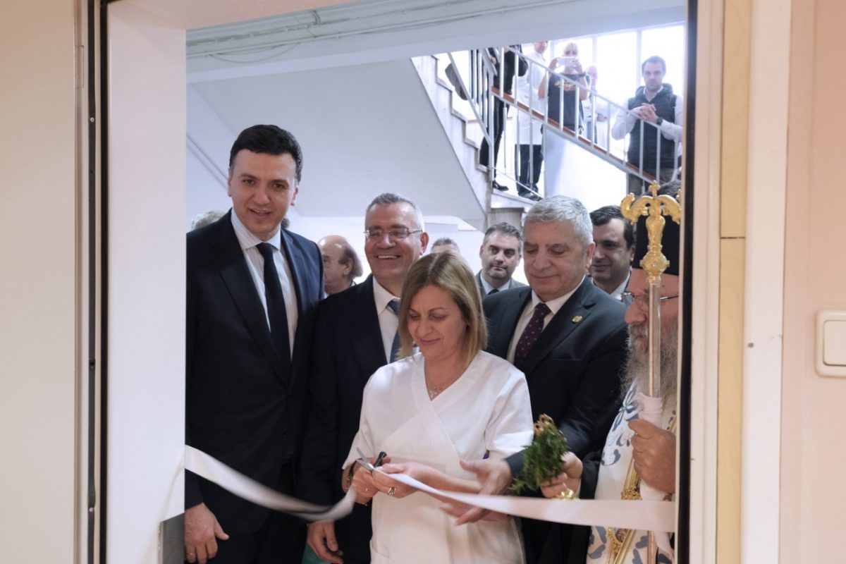 Στεφανιογράφο στο “Ιπποκράτειο” της Αθήνας εγκαινίασε ο Βασίλης Κικίλιας