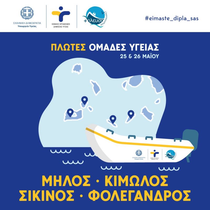 ΕΟΔΥ: Τεστ κορωνοϊού σε ευπαθείς ομάδες στα νησιά του Αιγαίου με φουσκωτά σκάφη