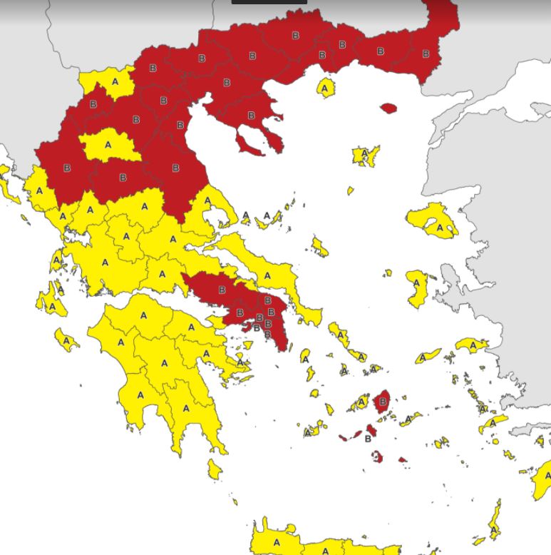 Τα νέα μέτρα κατά της πανδημίας Covid-19 παρουσίασε ο Νίκος Χαρδαλιάς – Δείτε τι ισχύει στην περιοχή σας