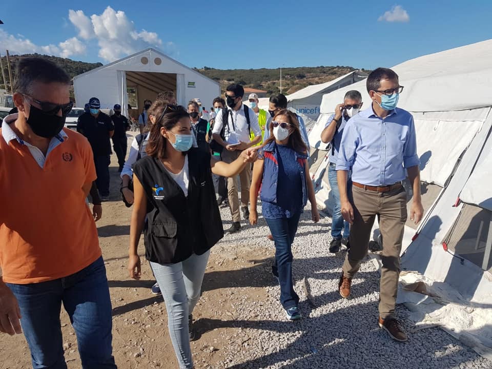 Ζωή Ράπτη: Επίσκεψη στη Μυτιλήνη με την επικεφαλής του ΠΟΥ στην Ελλάδα Marianna Trias