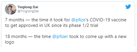 tweet pfizer