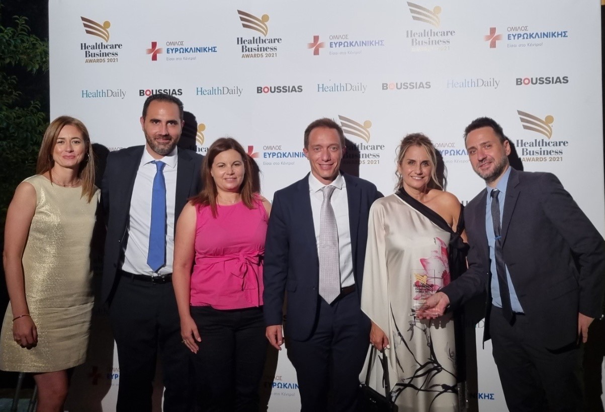 Xρυσή διάκριση για την AstraZeneca στα Healthcare Business Awards 2021   στην κατηγορία «Καινοτομία & Νέες Τεχνολογίες»