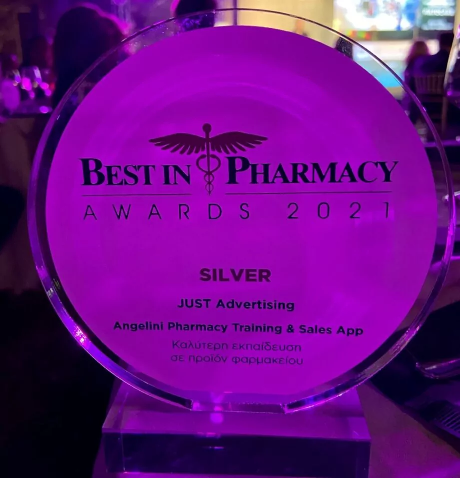 Silver βραβείο για την Angelini Pharma Hellas  στα Best in Pharmacy Awards 2021