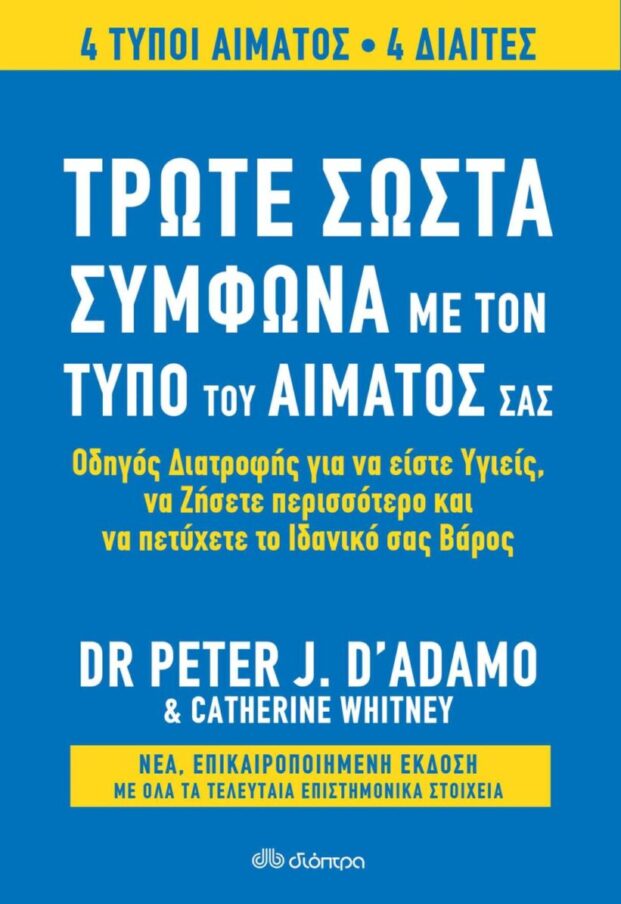 Τρώτε σωστά σύμφωνα με τον τύπο του αίματός σας