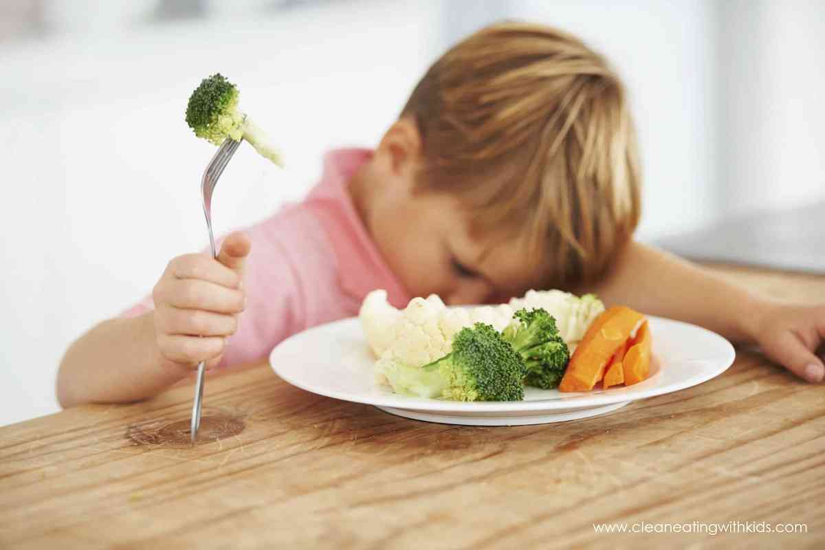 παιδιά λαχανικά χορτοφαγία