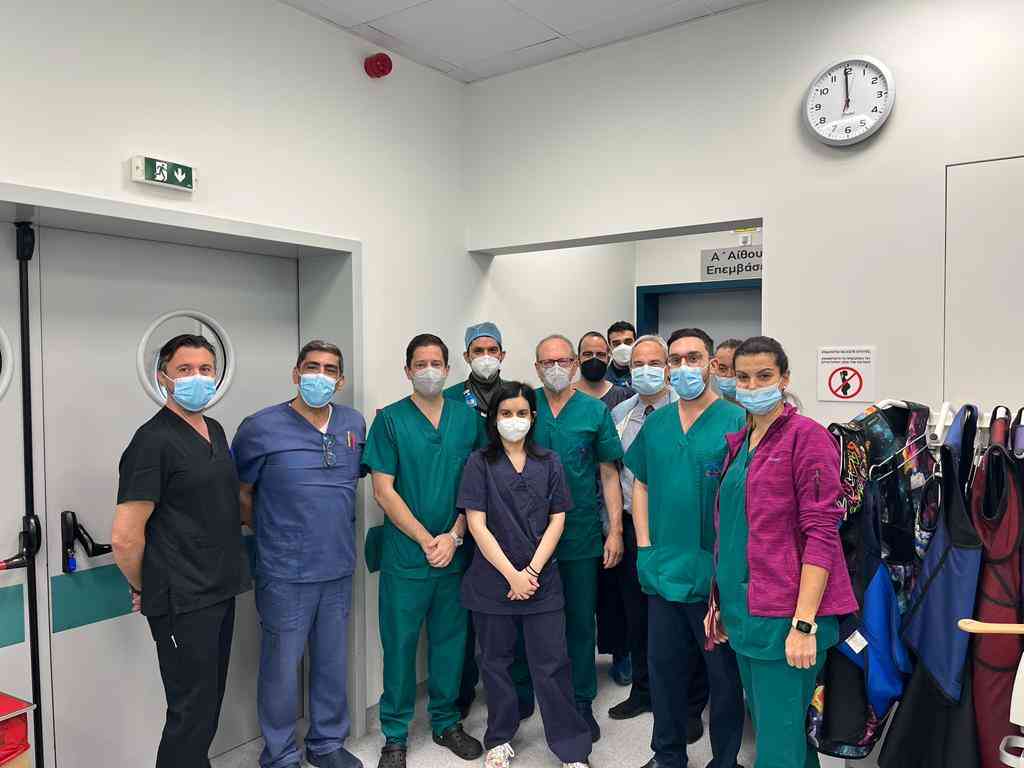 Πρώτη διακαθετηριακή εμφύτευση αορτικής βαλβίδας (TAVI) στο νοσοκομείο «Σωτηρία»