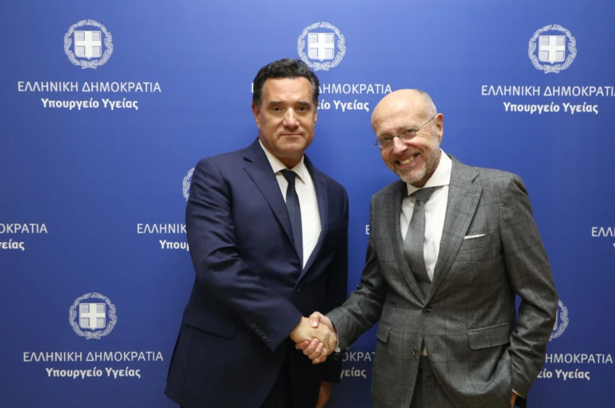 Στον Άδωνι Γεωργιάδη το χαρτοφυλάκιο του απερχόμενου υφυπουργού Υγείας – Αποχαιρετιστήρια συνάντηση μεταξύ των δύο
