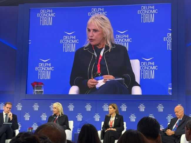 Στο Delphi Economic Forum για τη σημασία και τις διαστάσεις της βιωσιμότητας η Ιουλία Τσέτη